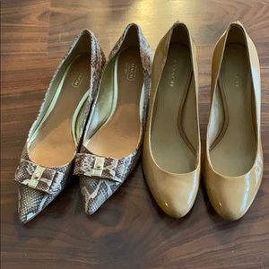 Coach heels